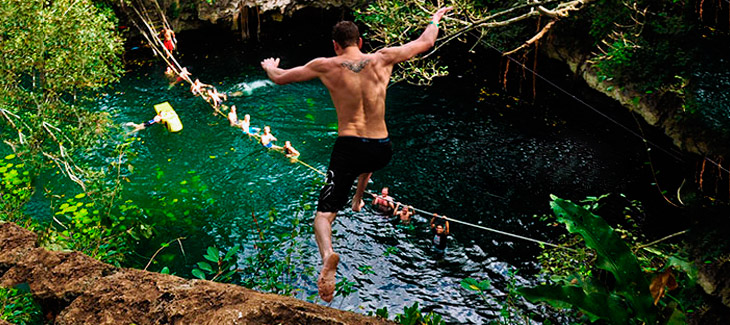 What to do in Cancun - Cenote at Selvatica